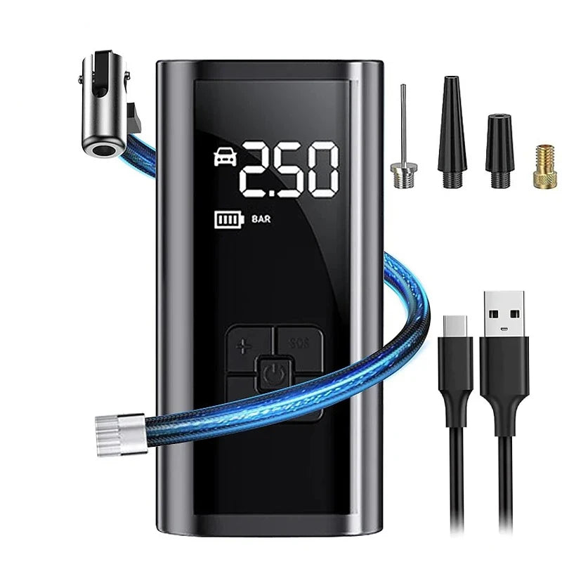 Compresseur d’air sans fil RIMKA AirPro avec écran numérique