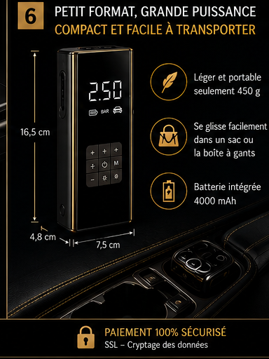 RIMKA AirPro™ - Compact et portable