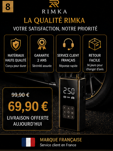RIMKA AirPro™ - La qualité RIMKA