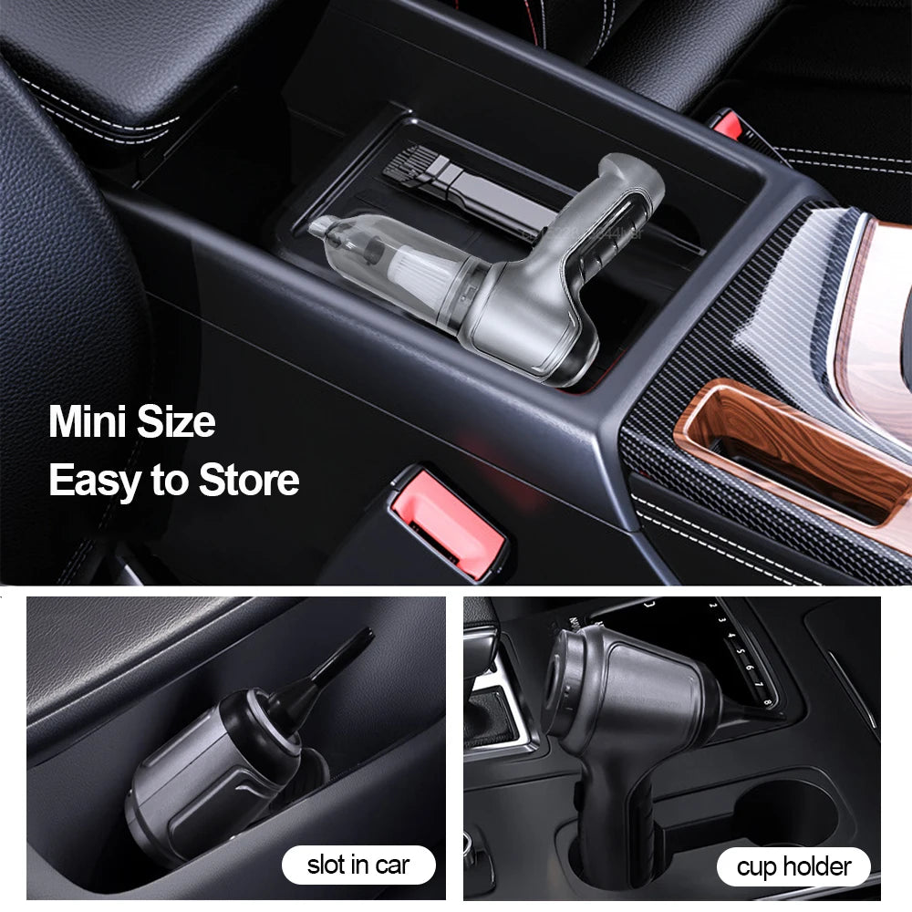 RIMKA ProClean™ – Aspirateur voiture compact facile à ranger dans l’habitacle